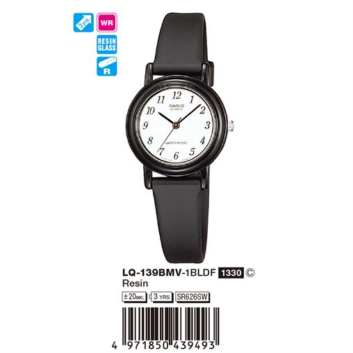 ساعت مچی اورجینال کاسیو جنرال کد رفرنس LQ-139BMV-1B