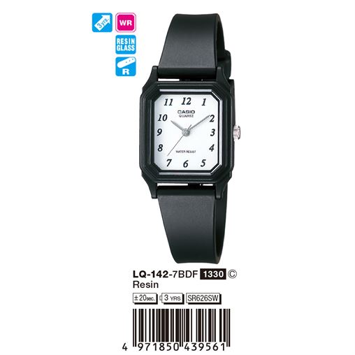 ساعت مچی اورجینال کاسیو جنرال کد رفرنس LQ-142-7B