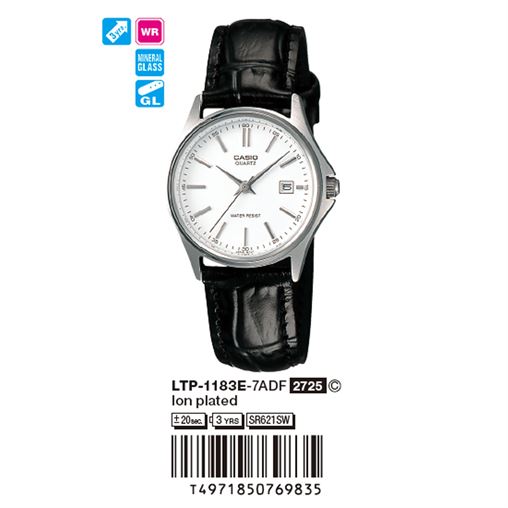 ساعت مچی اورجینال کاسیو جنرال کد رفرنس LTP-1183E-7A