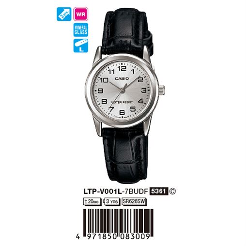 ساعت مچی اورجینال کاسیو جنرال کد رفرنس LTP-V001L-7B