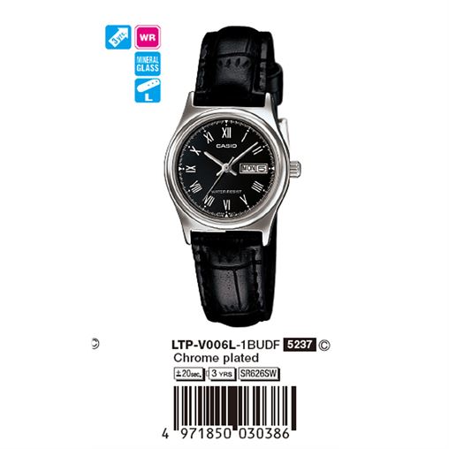 ساعت مچی اورجینال کاسیو جنرال کد رفرنس LTP-V006L-1B