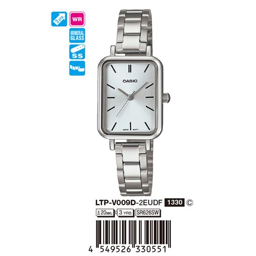 ساعت مچی اورجینال کاسیو جنرال کد رفرنس LTP-V009D-2E