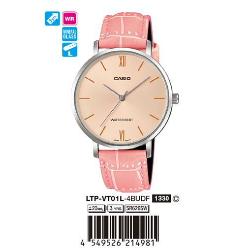 ساعت مچی اورجینال کاسیو جنرال کد رفرنس LTP-VT01L-4B