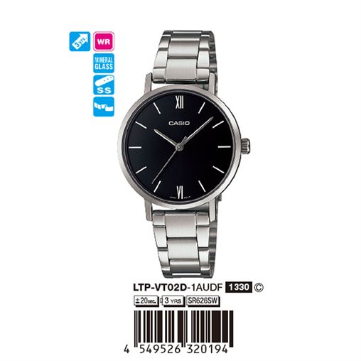ساعت مچی اورجینال کاسیو جنرال کد رفرنس LTP-VT02D-1A